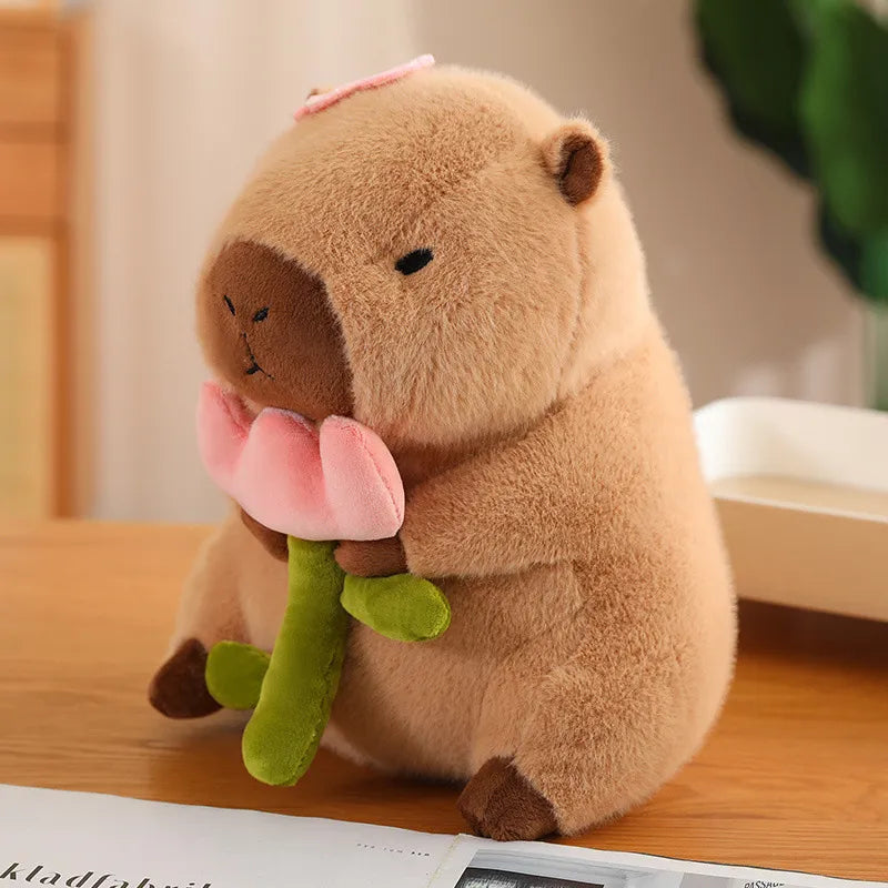Capybara Friends Plush Companion