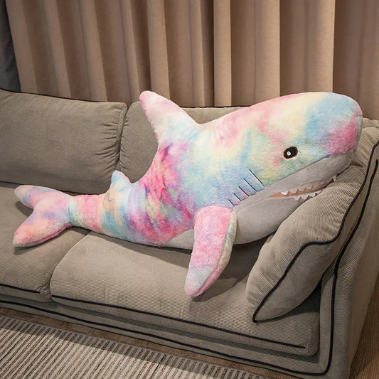 Cheerful Shark Plush Companion