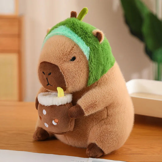Capybara Friends Plush Companion