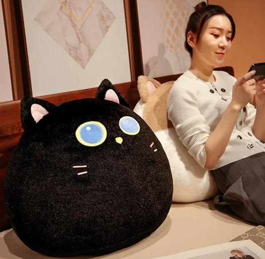 Chubby Cat Plush Companion