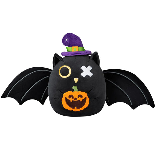 Halloween Bat Pumpkin Plush Companion